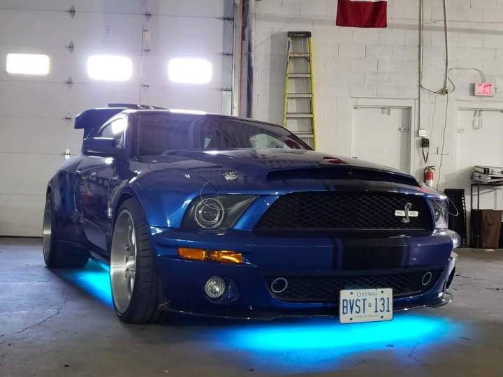 LED underglow installation Markham